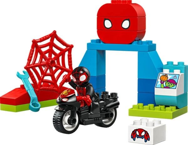 LEGO DUPLO MARVEL SPİN'İN MOTORSİKLET MACERASI