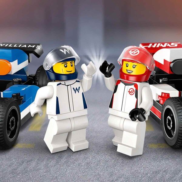 LEGO CITY F1 WİLLİAMS VE HAAS F1 YARIŞ ARABALARI