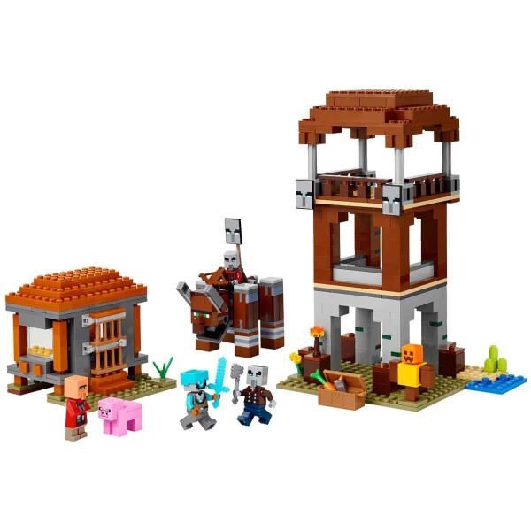 LEGO MİNECRAFT PİLLAGER KARAKOLU VE RAVAGER