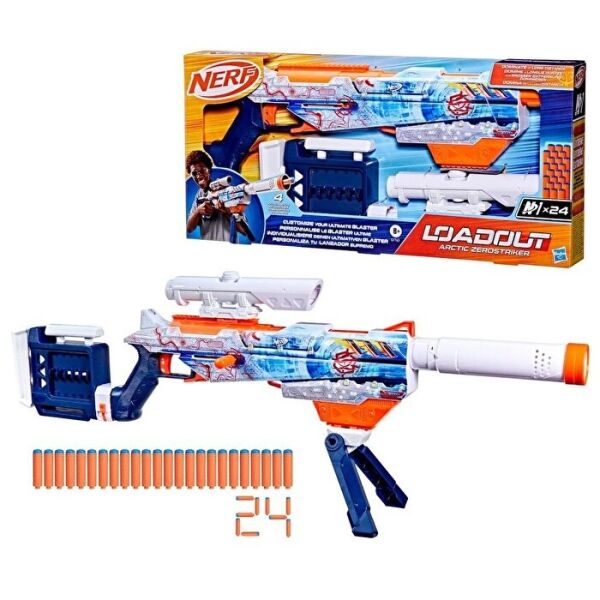 NERF LOADOUT ARCTIC ZEROSTRIKER