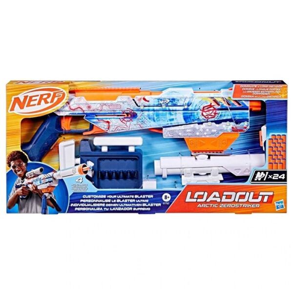 NERF LOADOUT ARCTIC ZEROSTRIKER