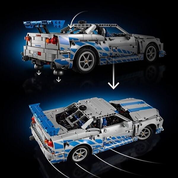 LEGO TECHNİC 2 FAST 2 FURİOUS NİSSAN SKKYLİNE