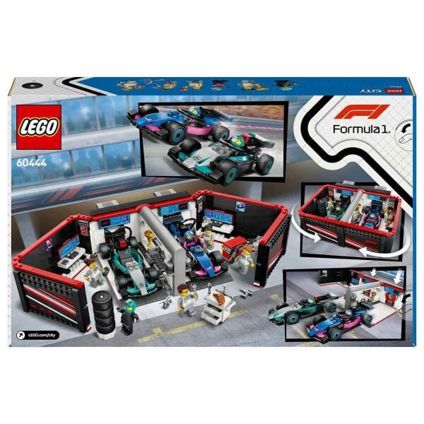 LEGO CITY F1 GARAJ AMG VE ALPINE