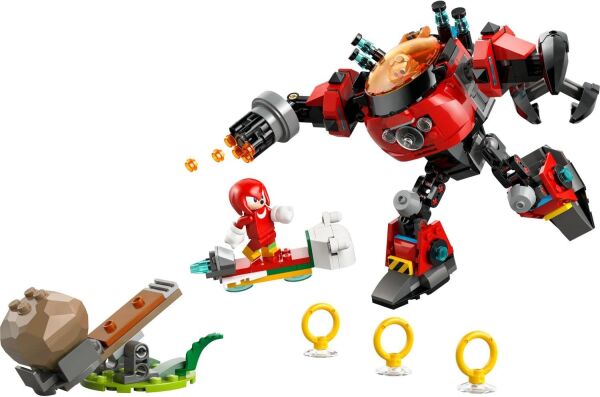 LEGO SONIC KNUCLKES EGG CRUSHER ROBOTUNA KARŞI