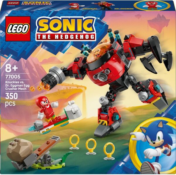 LEGO SONIC KNUCLKES EGG CRUSHER ROBOTUNA KARŞI