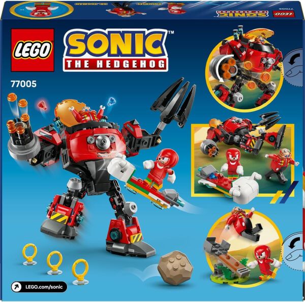 LEGO SONIC KNUCLKES EGG CRUSHER ROBOTUNA KARŞI