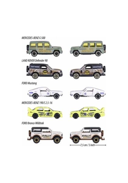 MAJORETTE CASTHEADS SERIES