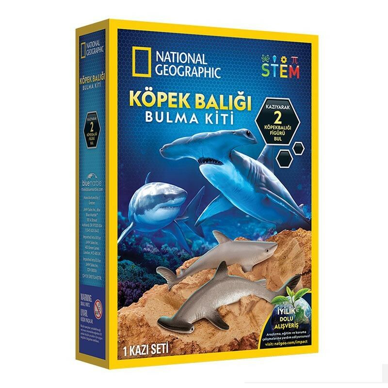 NATIONAL GEOGRAPHIC KÇPEK BALIĞI BULMA KİTİ