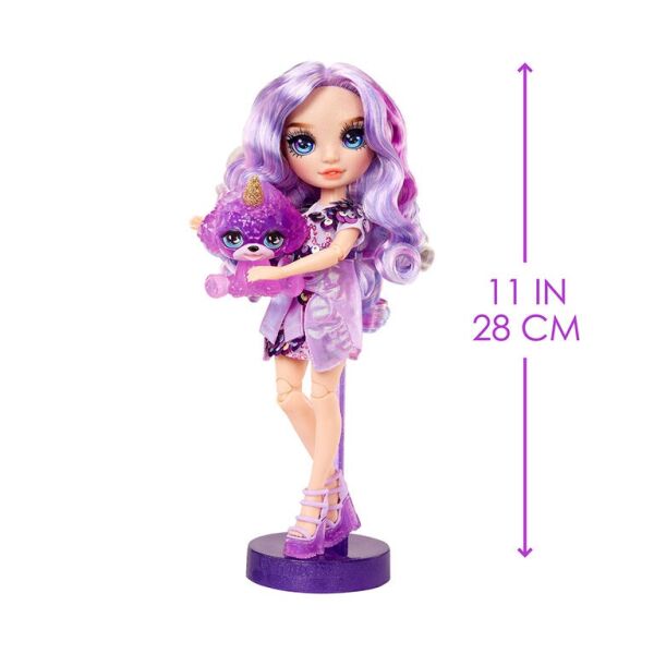 CLASSİC RAİNBOW FASHİON DOLL-VİOLET (PURPLE)