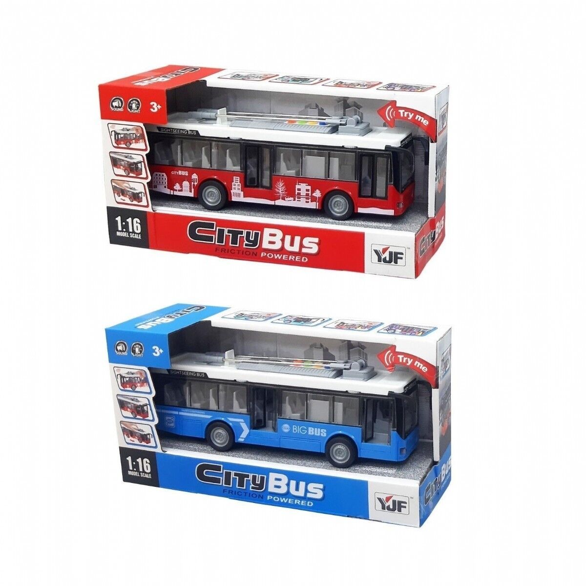 SESLİ IŞIKLI SÜRTMELİ OTOBÜS