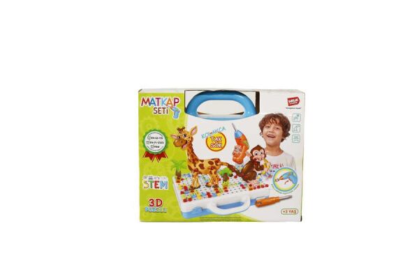 3D MATKAPLI HAYVAN SETİ