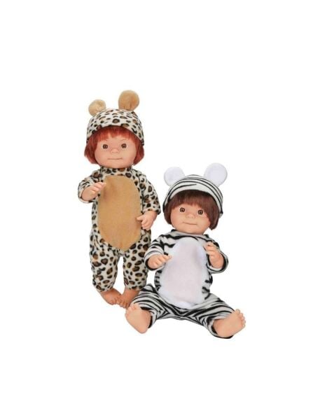 BEBEK SET BEBELOU HAYVAN KOSTÜMLÜ 40 CM