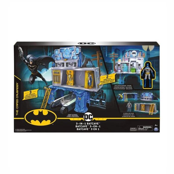 BATMAN BATCAVE 3Ü 1ARADA OYUN SETİ
