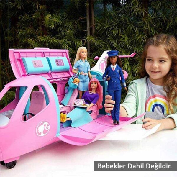 BARBİE  PEMBE UÇAĞI