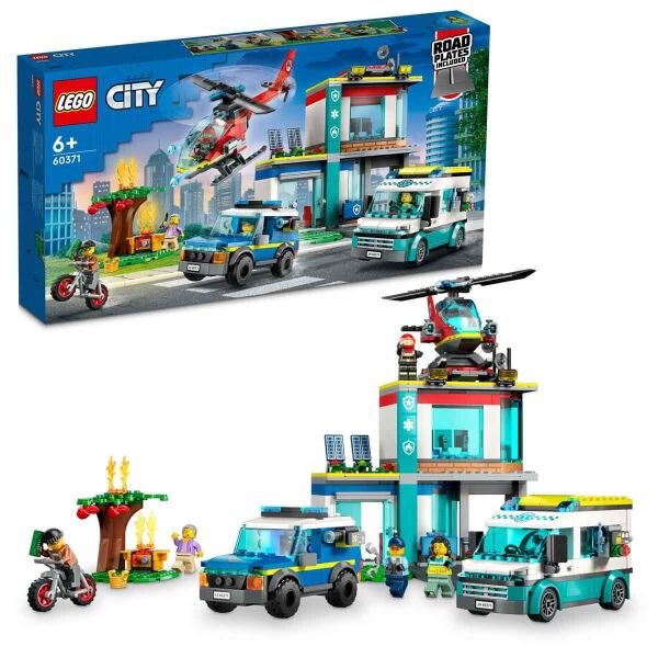 LEGO CİTY ACİL DURUM ARAÇLARI MERKEZİ