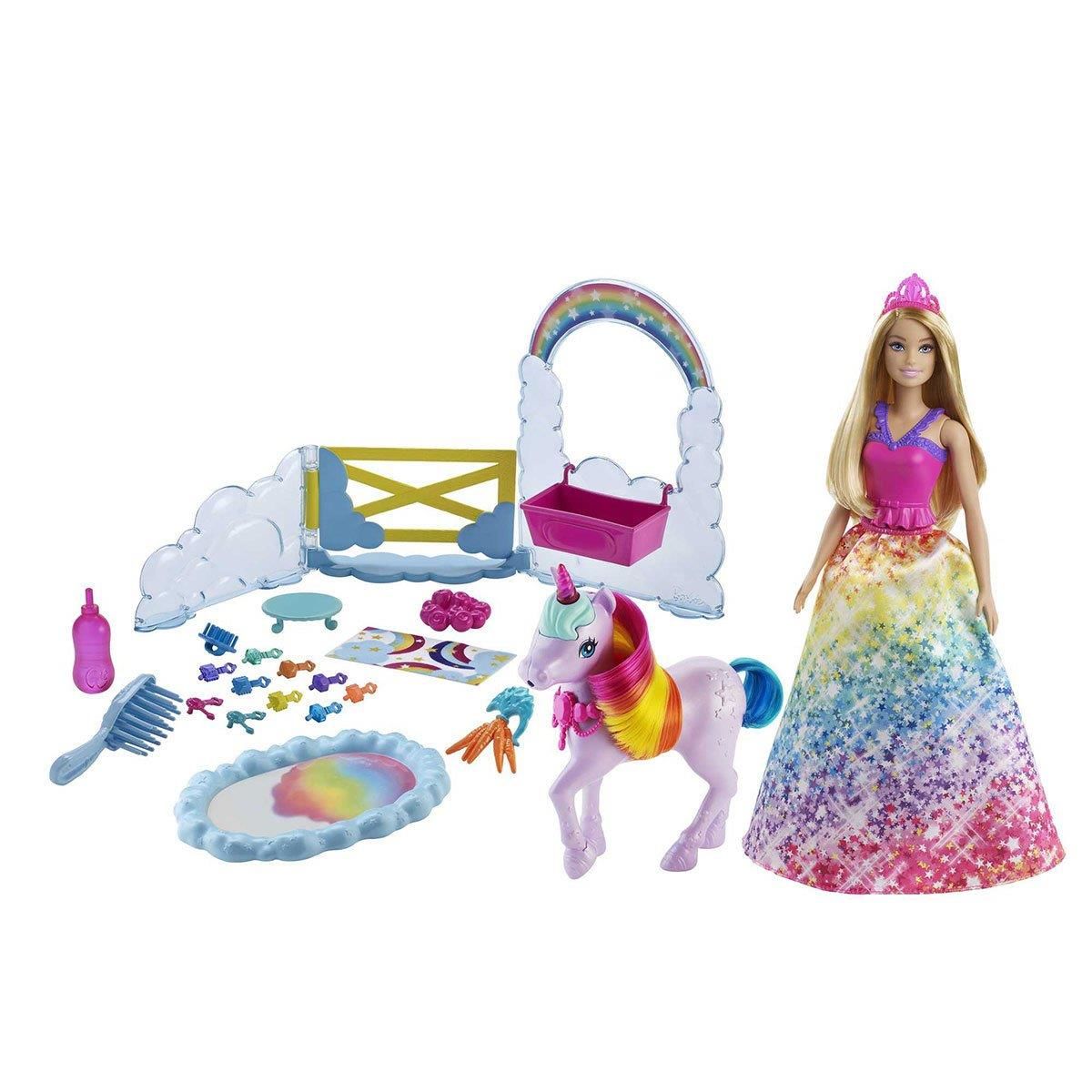 BARBİE DREAMTOPİA BEBEK VE TEK BOYNUZ