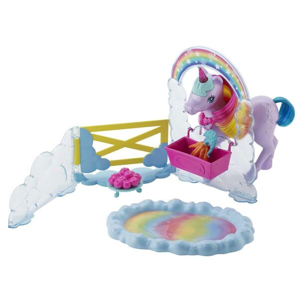 BARBİE DREAMTOPİA BEBEK VE TEK BOYNUZ