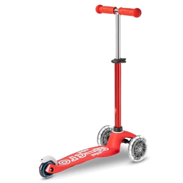 MICRO SCOOTER MINI DELUXE LED RED