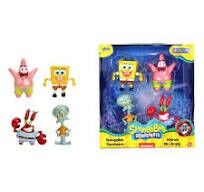 JADA SPONGE BOB 4-PACK FİGURES 2,5
