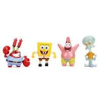 JADA SPONGE BOB 4-PACK FİGURES 2,5