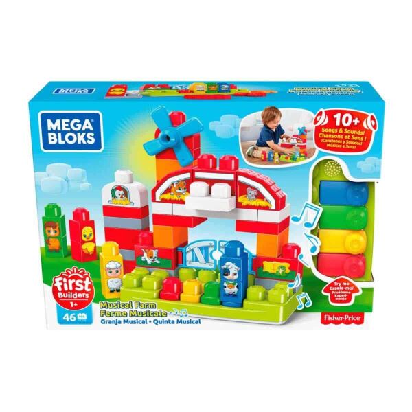 MEGA BLOKS MÜZİKLİ ÇİFTİK OYUN SETİ