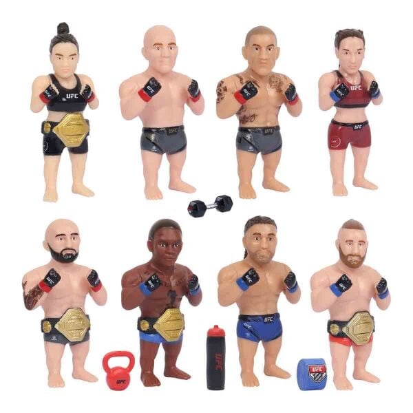 UFC KAFES DÖVÜŞÇÜLERİ 8Lİ KOLEKSİYON FİGÜR SETİ