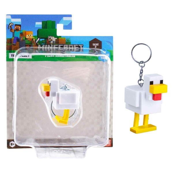MİNECRAFT 3D FİGÜR ANAHTARLIK SERİ 2 ASORTİ