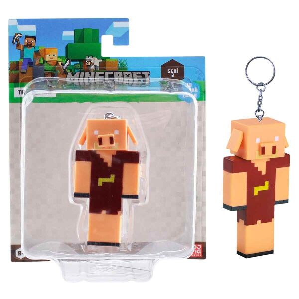 MİNECRAFT 3D FİGÜR ANAHTARLIK SERİ 2 ASORTİ