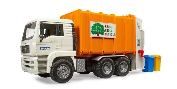 BRUDER MAN TGA ÇÖP KAMYOU