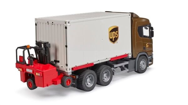 BRUDER SCNIA 560R UPS TÜKLEYİCİ KAMYON