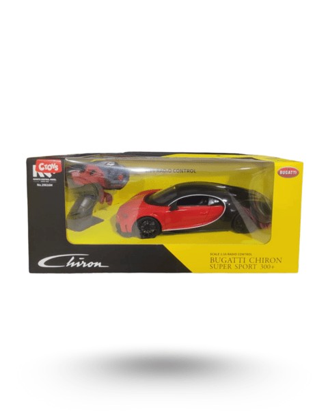 BUGATTİ CHIRON SUPER SPORT UZAKTAN KUMANDALI USB ŞARŞLI VE IŞKLI ARABA 2.4G 1:16