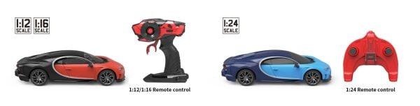 BUGATTİ CHIRON SUPER SPORT UZAKTAN KUMANDALI USB ŞARŞLI VE IŞKLI ARABA 2.4G 1:16