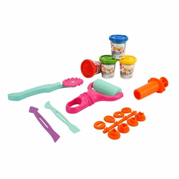 OYUN HAMUR SETİ CRAFY SIRT ÇANTASI 4X50GR 18 PARÇA 2R