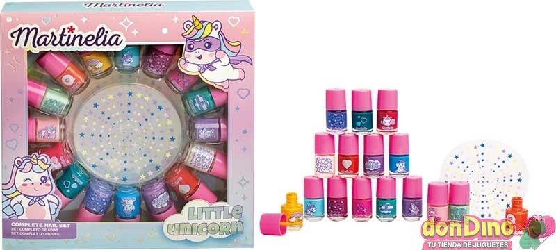 MARTİNELİA LİTTLE UNICORN 16 ADET OJE VE TIRNAK SETİ