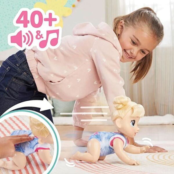 BABY ALIVE CRAWLN PLAY BLDH HARPER