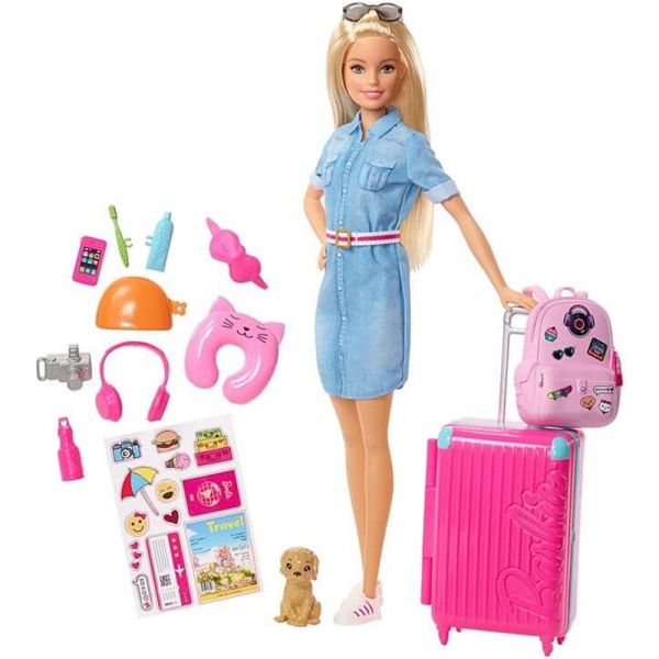 BARBİE SEYEHATTE VE AKSESUARLARI