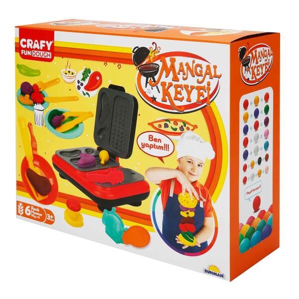 OYUN HAMUR SETİ BYK MANGAL KEYFİ 6X50 GR 22 PARÇA