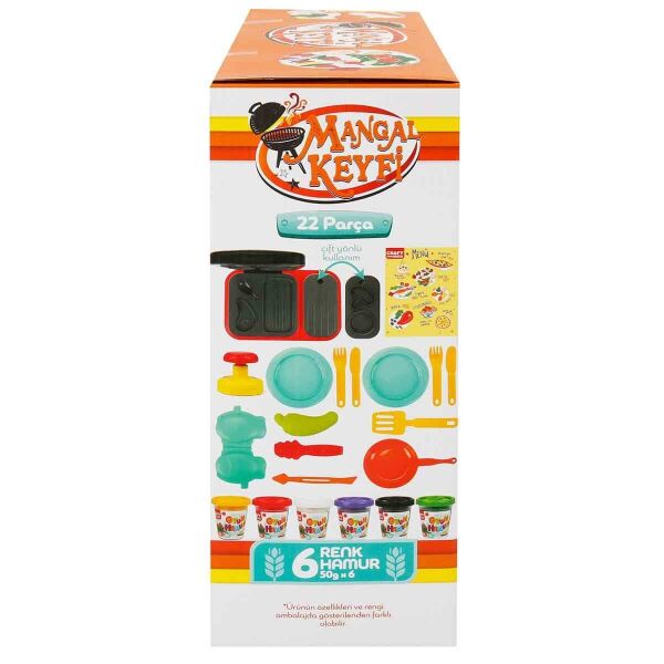 OYUN HAMUR SETİ BYK MANGAL KEYFİ 6X50 GR 22 PARÇA