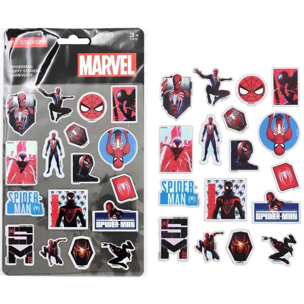 SPIDERMAN PUFFY STICKERS GAMEVERSE