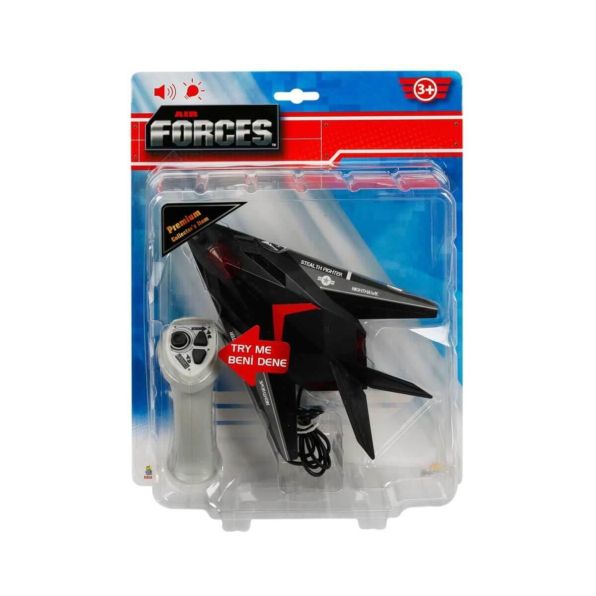 SESLİ IŞIKLI UÇAK JET STEALTH FİGHTER