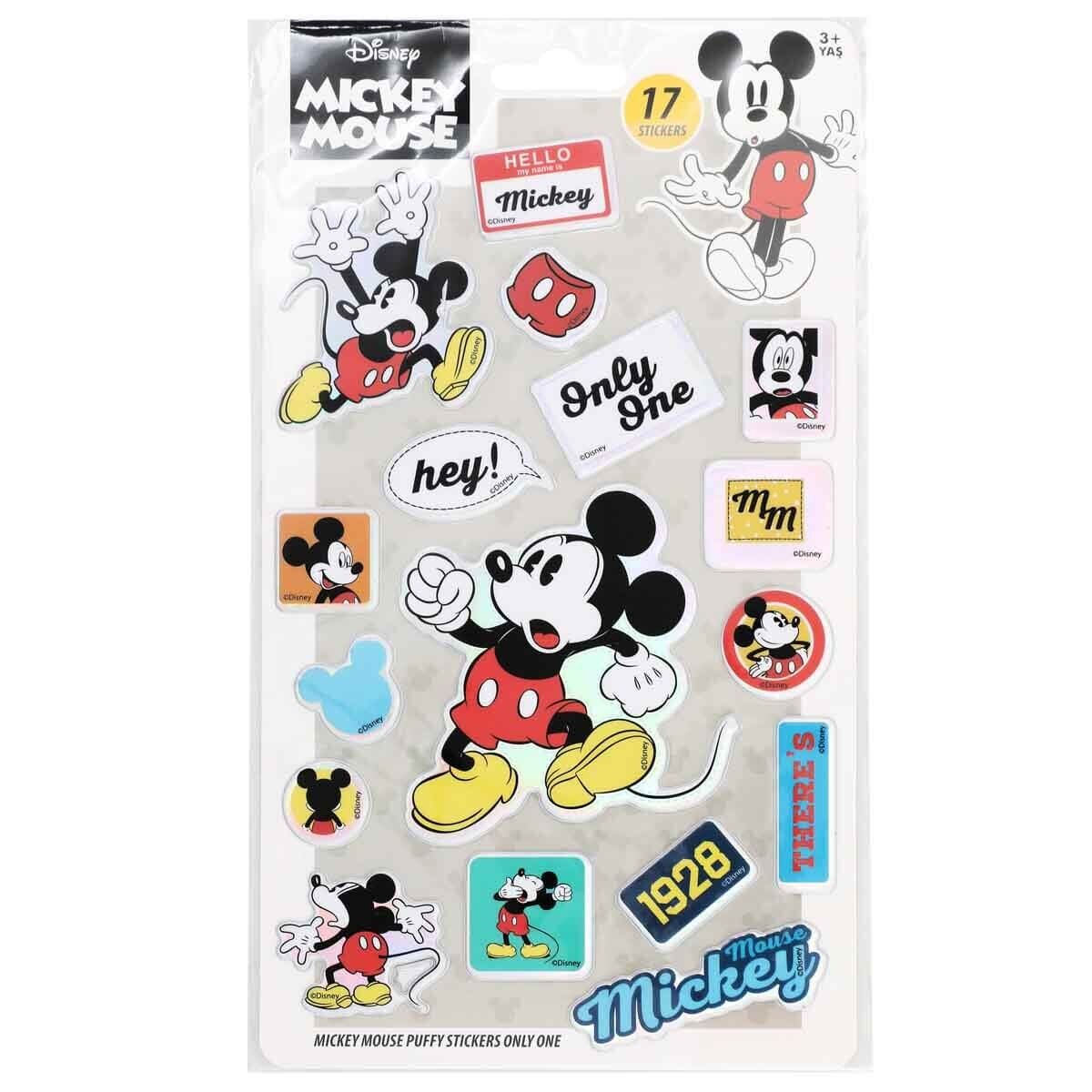 MICKEY MOUSE PUFFY STICKERS ONLY ONE