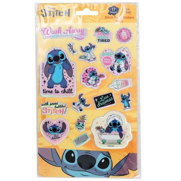 STITCH PUFFY STİCKERS MAGİC