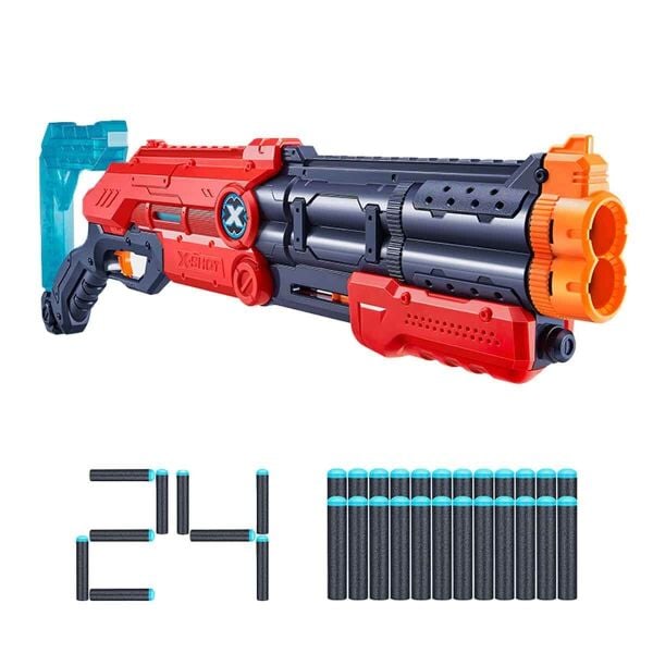 X-SHOT SİLAH SÜNGER ATAN EXCEL -XCESS 24 MERMİLİ