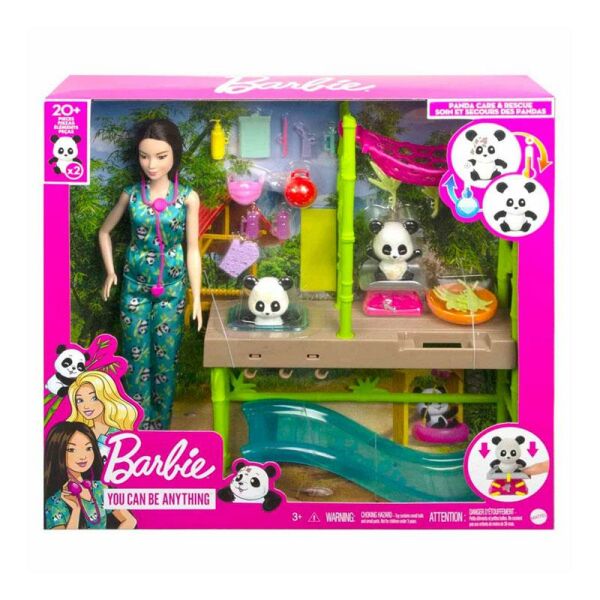 BARBİE PANDA BAKIMI OYUN SETİ