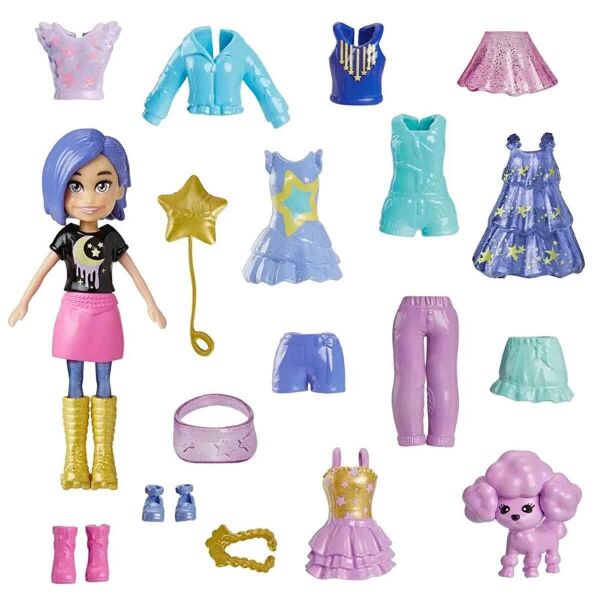 MATTEL POLLY POCKET FARKLI KOMBİN EĞL. SET