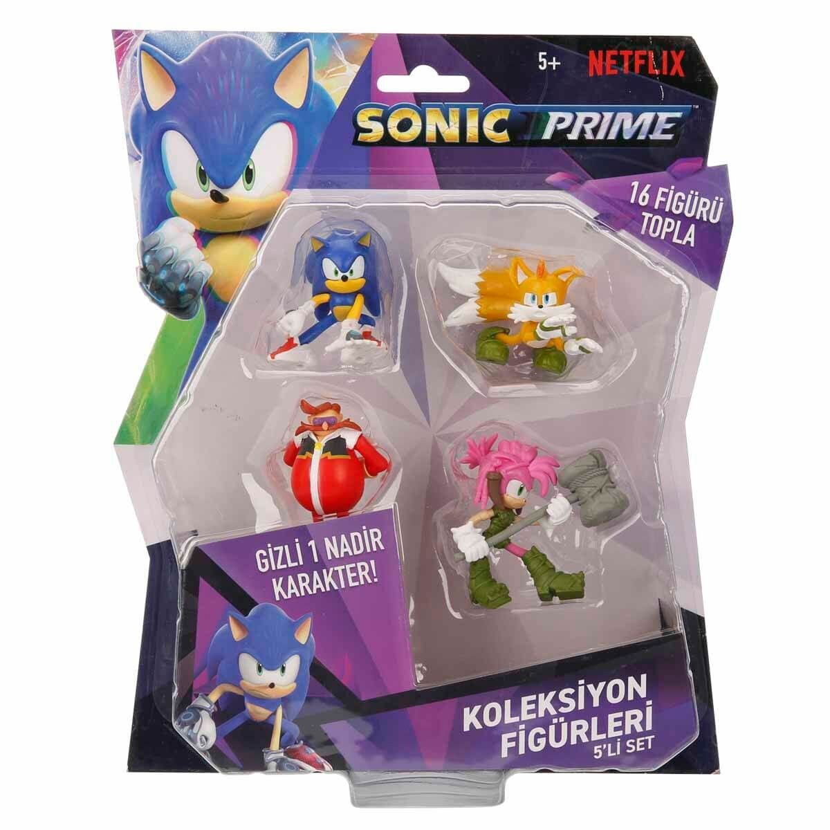 SONIC BEŞLİ FİGÜR BLİSTER ASORTİLİ
