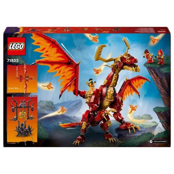 LEGO NİNJAGO HAREKET KAYNAK EJDERHASI