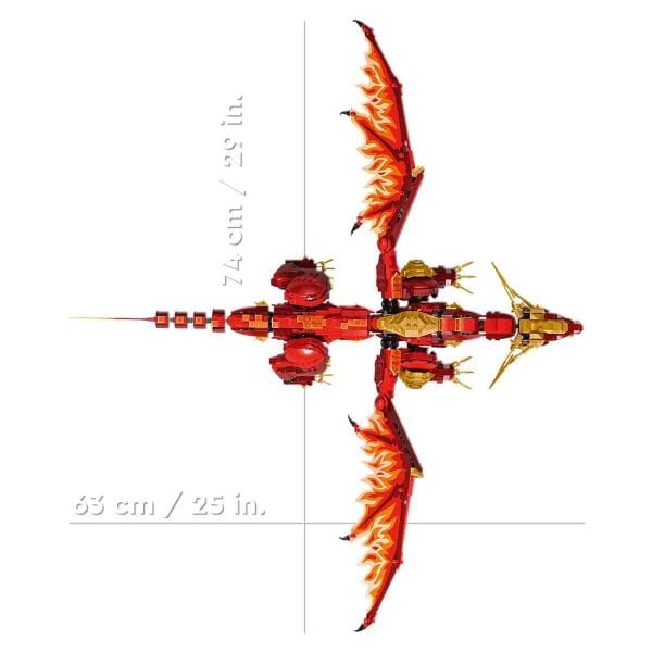 LEGO NİNJAGO HAREKET KAYNAK EJDERHASI