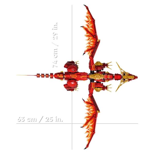 LEGO NİNJAGO HAREKET KAYNAK EJDERHASI