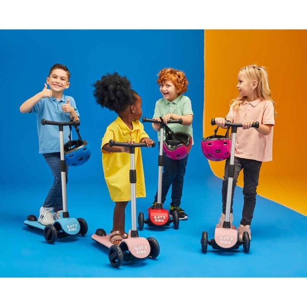 LET'S BE CHILD RIDE SCOOTER KIRMIZI